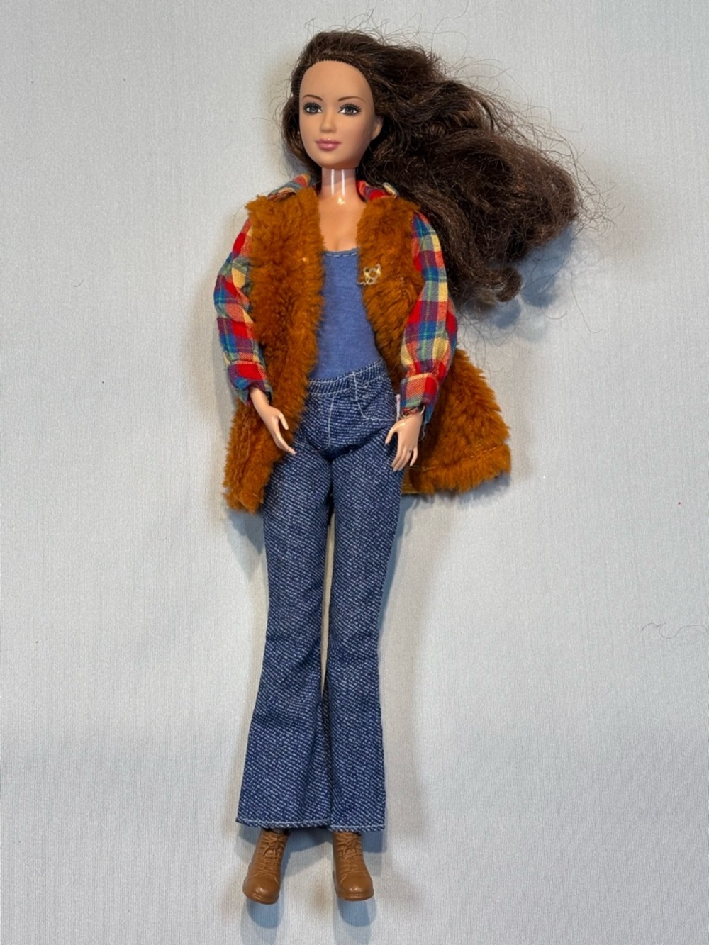 🌟 Rare Redressed "Lea" Happy Family Neighborhood Doll 🌟